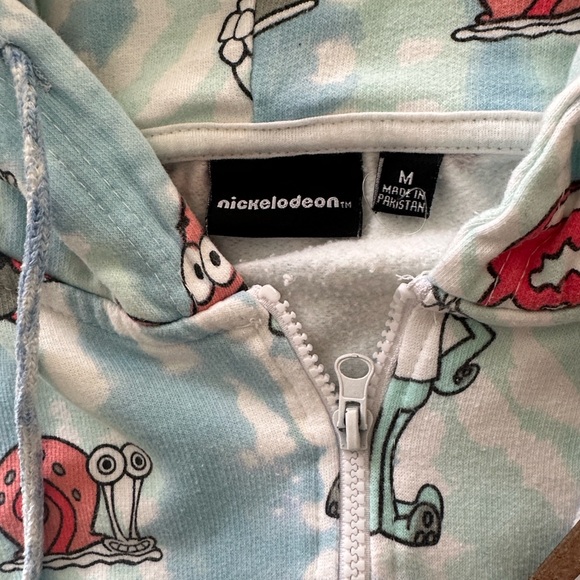 Nickelodeon SpongeBob SquarePants Kids Hoodie - Blue and Red - Picture 2 of 8